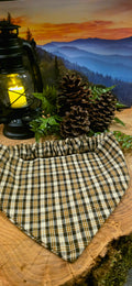 Brown Flannel Bandana