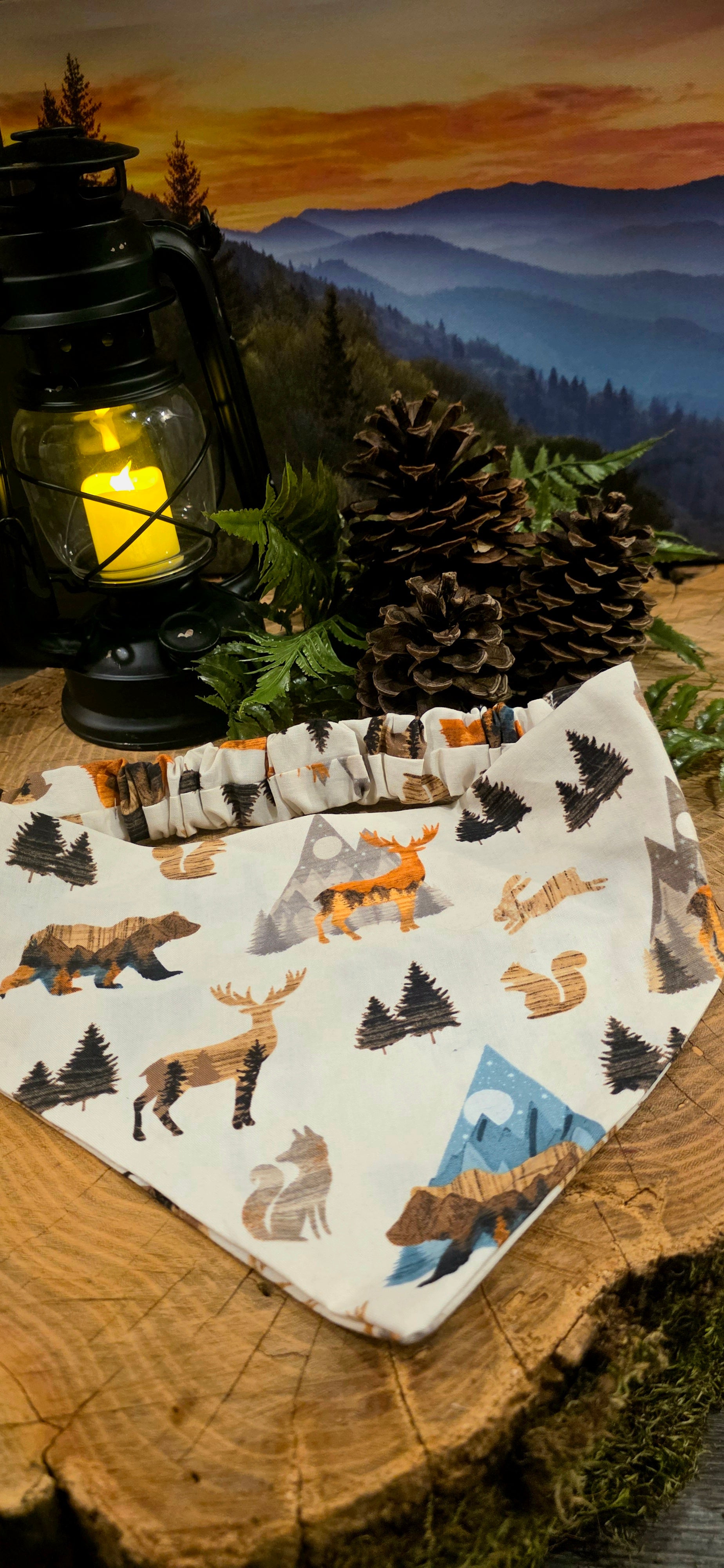 Woodland Creatures Bandana