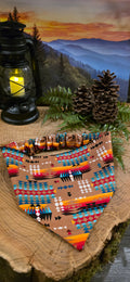 Brown Aztec Bandana