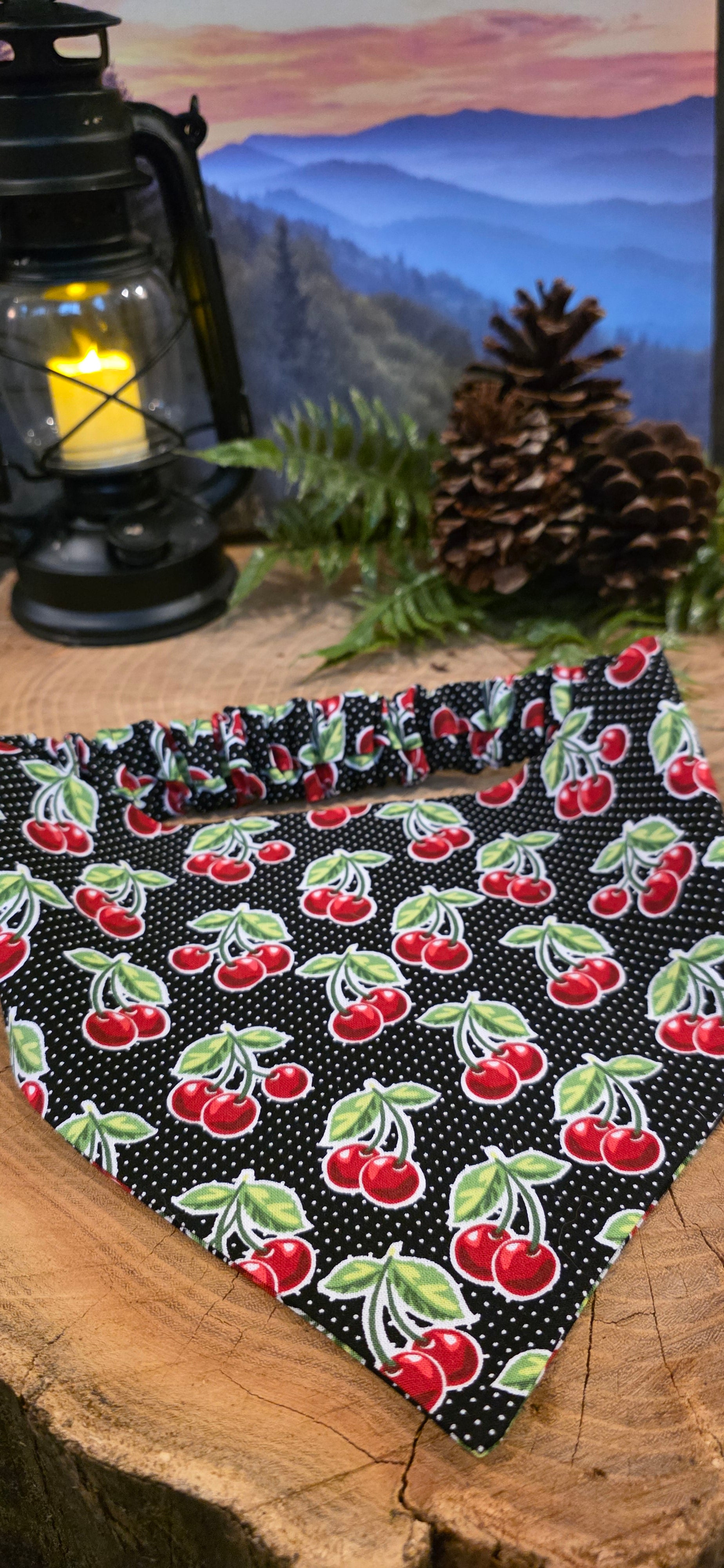 Cherries Bandana