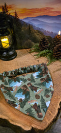 Bigfoot Foot Prints Bandana