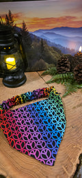 Rainbow Peace Signs Bandana