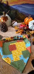 Fall Patchwork Bandana