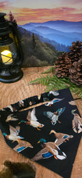 Black Mallard Ducks Bandana