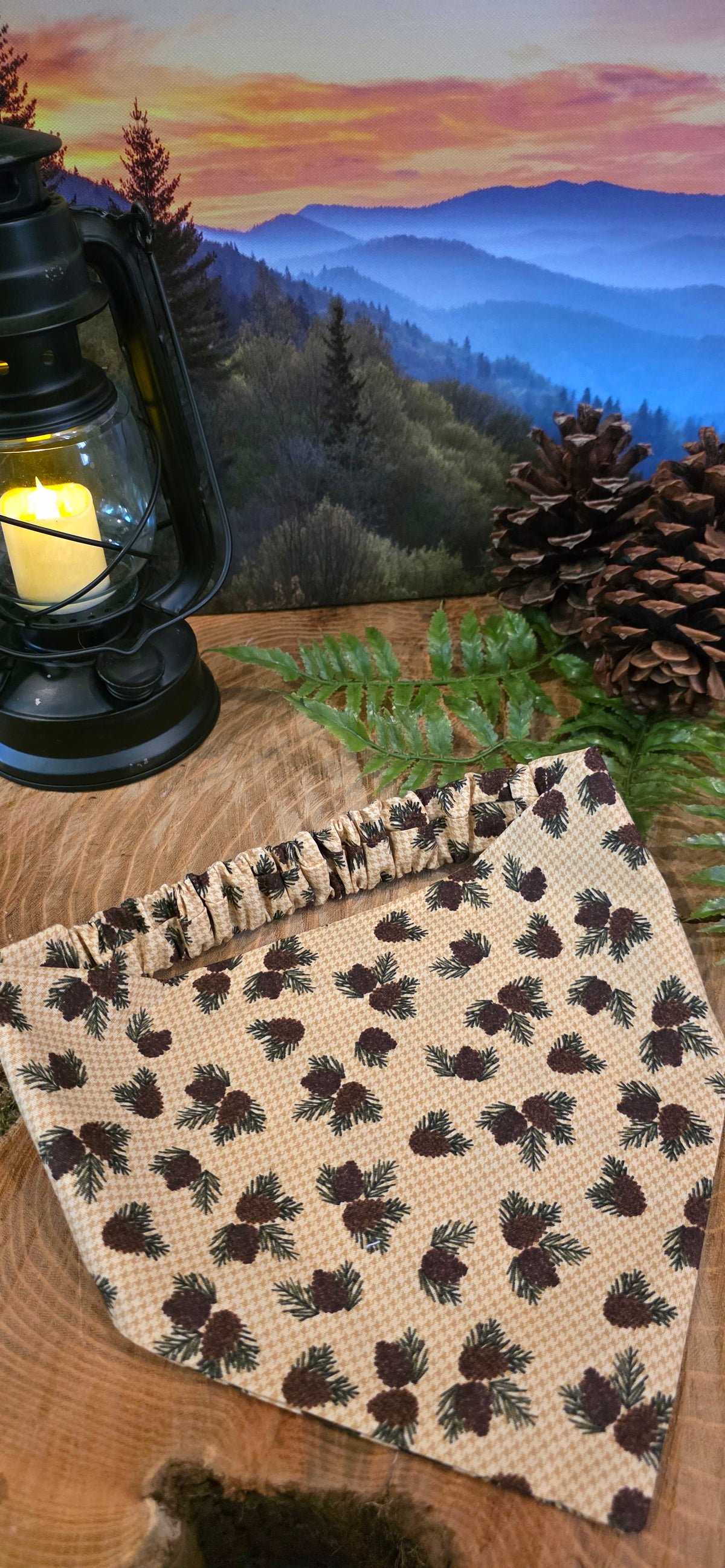 Pinecone Bandana