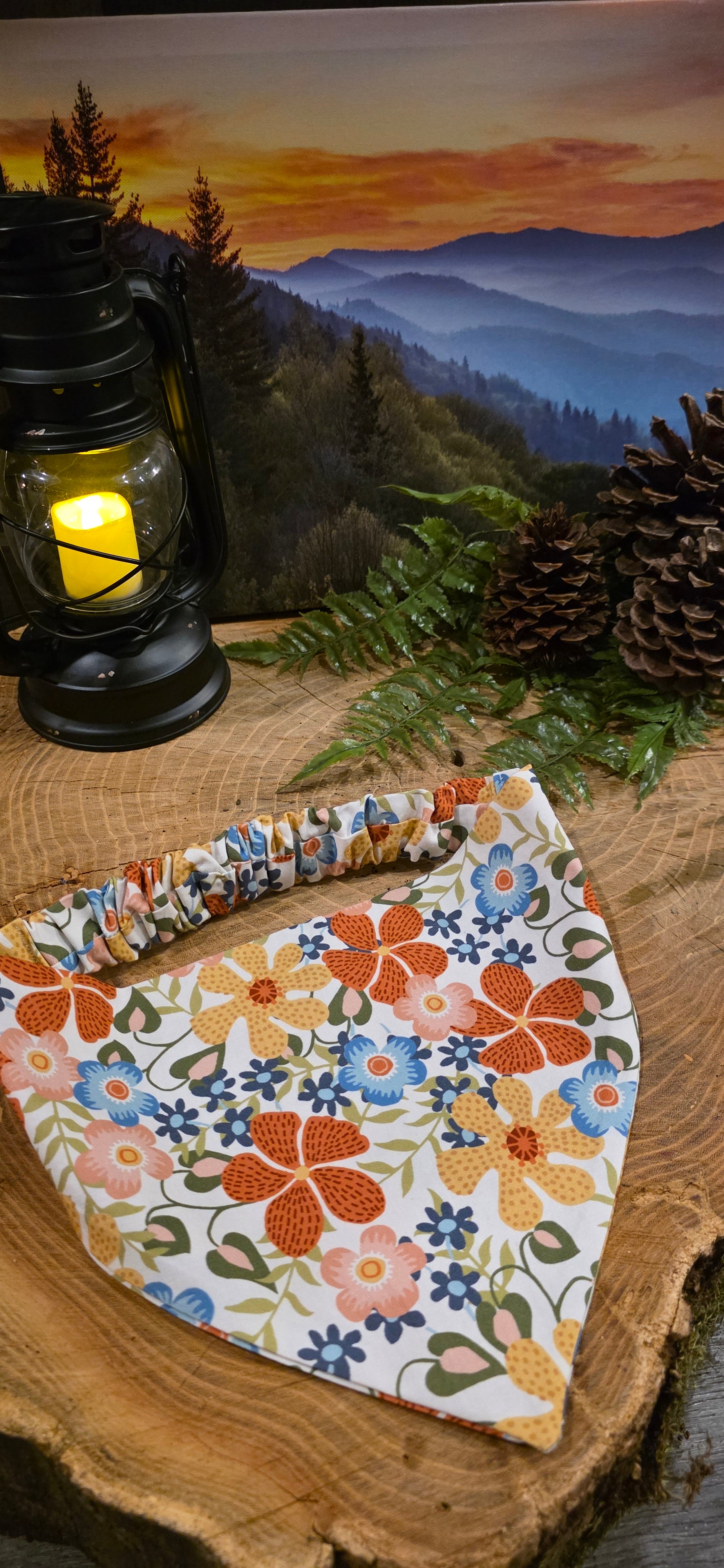Summer Floral Bandana