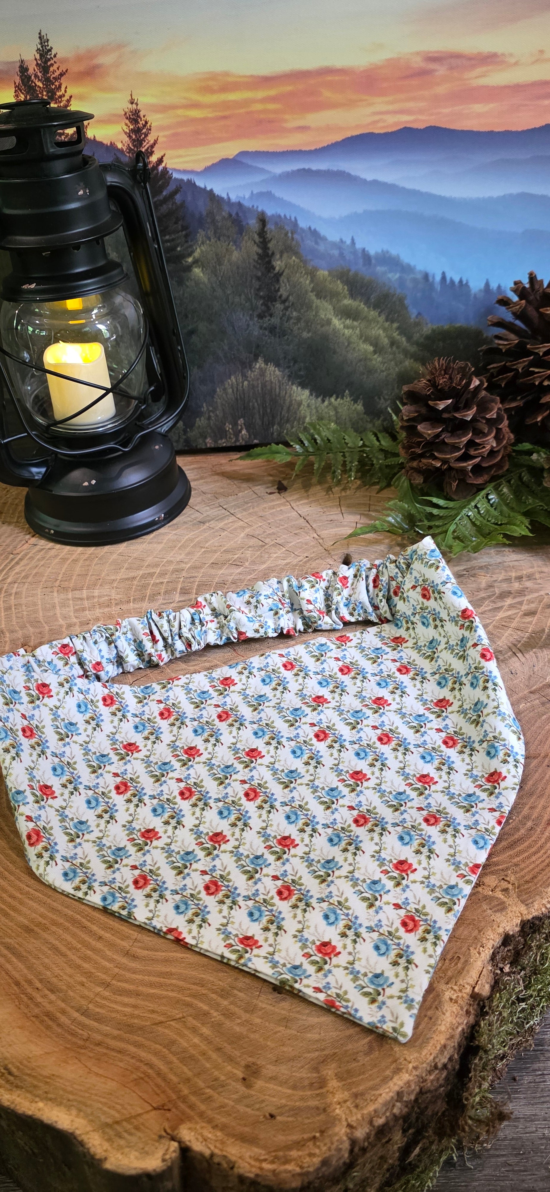 Cottage Rose Bandana