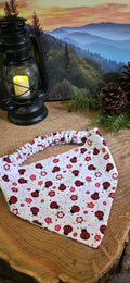 Ladybug & Daisies Bandana
