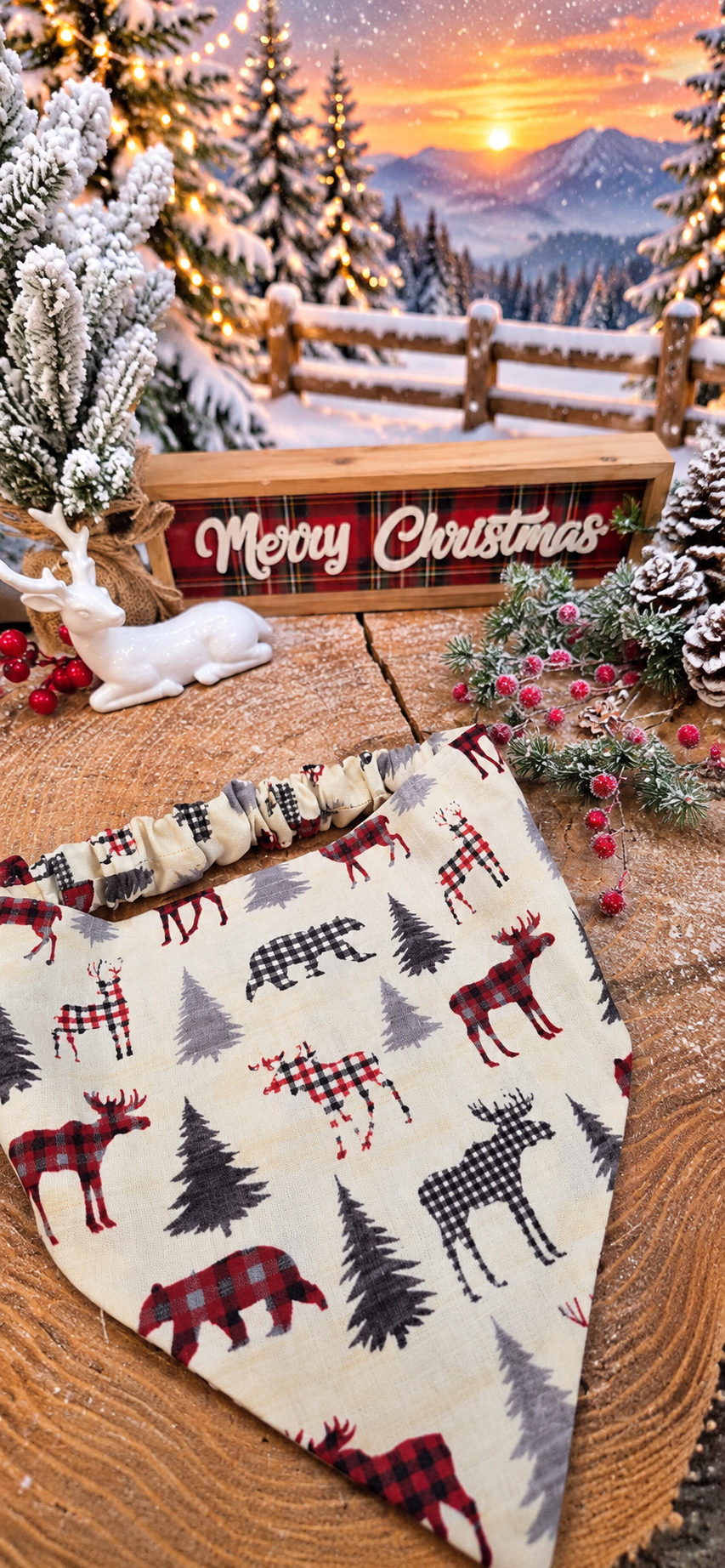 Christmas Creatures Bandana