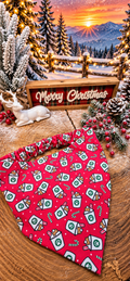 Christmas Pup Cups Bandana