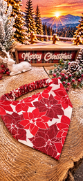 Poinsettia Bandana