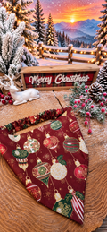 Christmas Ornament Bandana