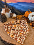 Fall Stamps Bandana